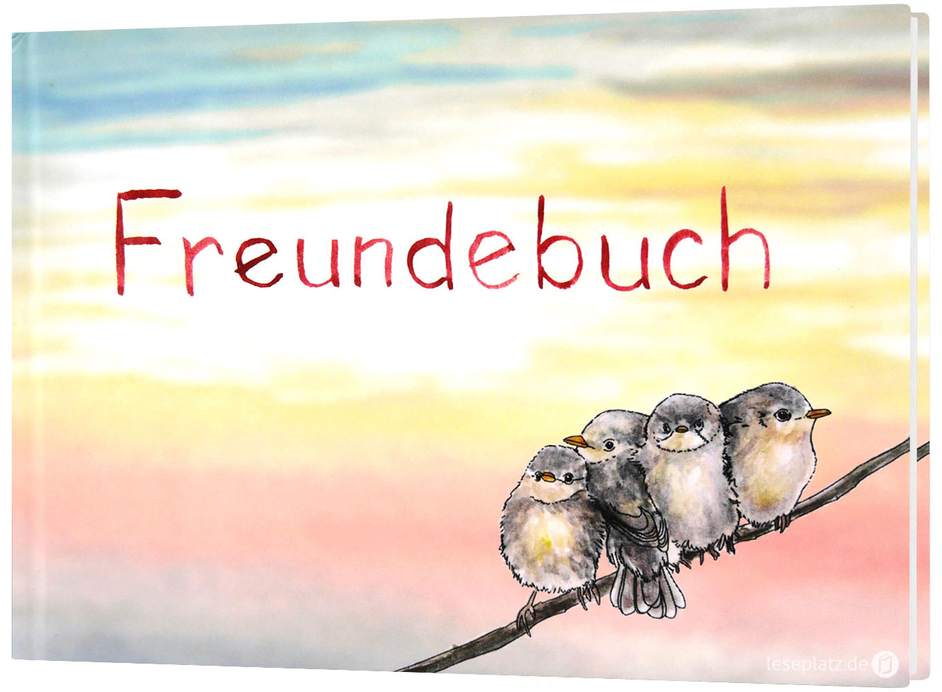 Freundebuch für Kleine "Junge Spatzen"