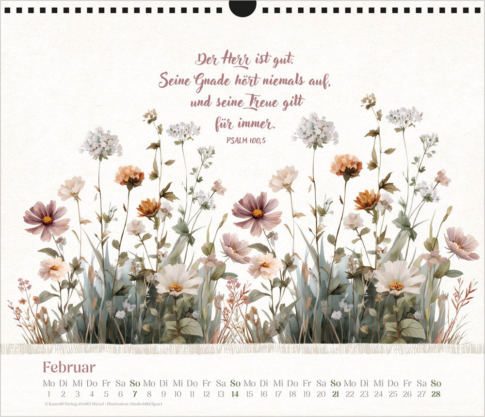 Freude im Herzen 2027 - Wandkalender