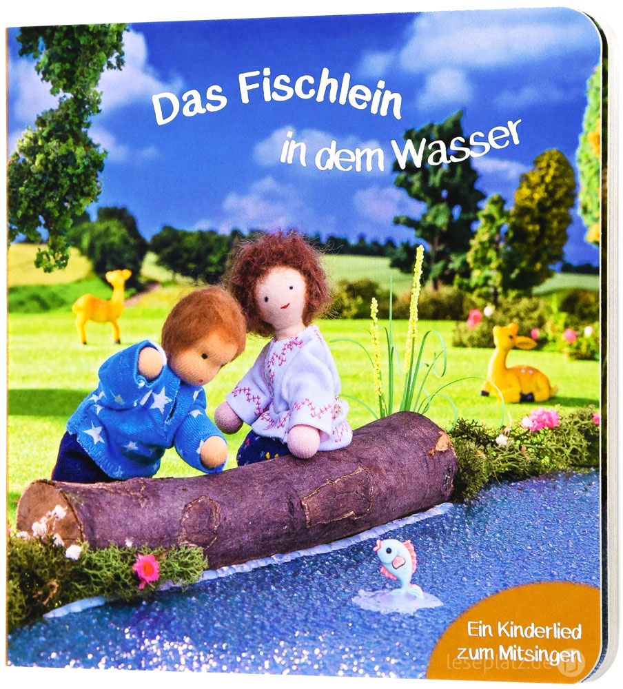 Das Fischlein in dem Wasser - Pappbuch