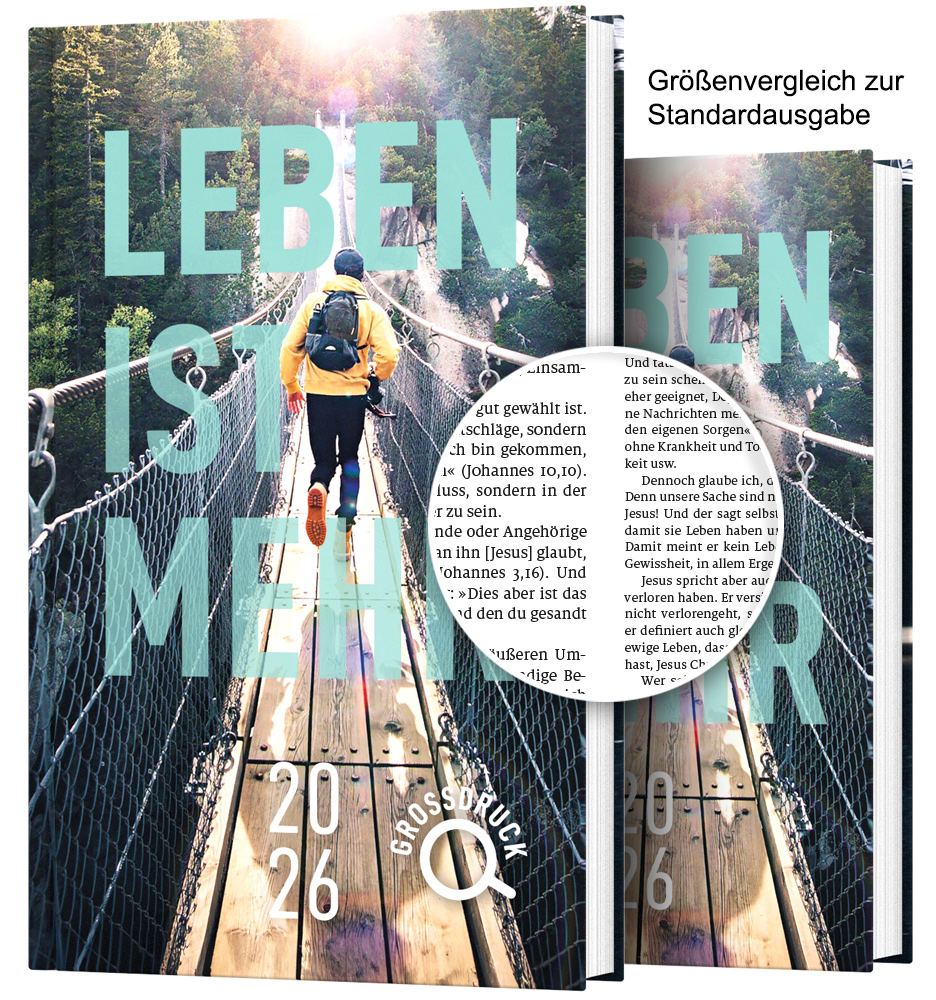 Leben ist mehr 2026 - Großdruck