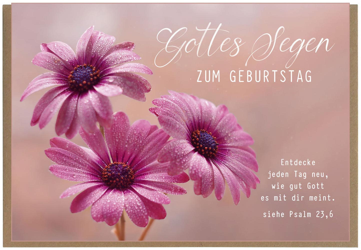 Faltkarte "Gottes Segen"