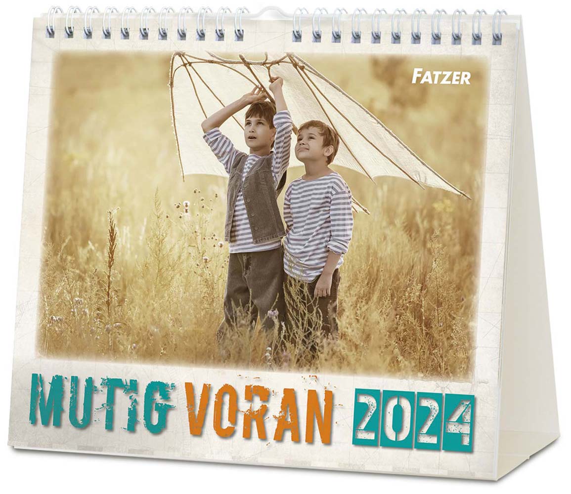 Mutig voran 2024 - Postkartenkalender
