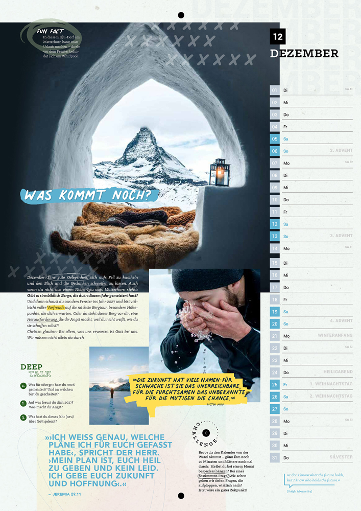 STEPS Quest - Kalender 2026 STEPS Quest - Kalender 2026