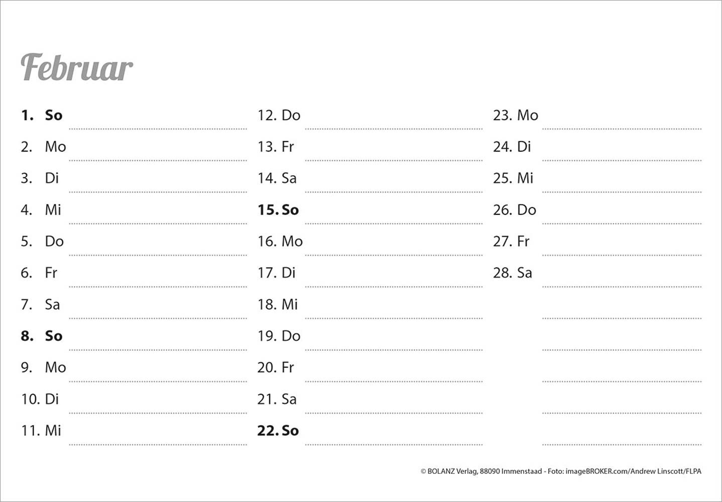 Der Gute Hirte 2026 - Postkartenkalender