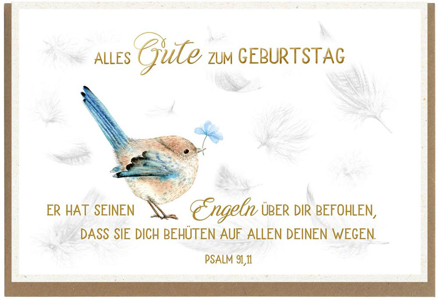 Faltkarte "Alles Gute zum Geburtstag"