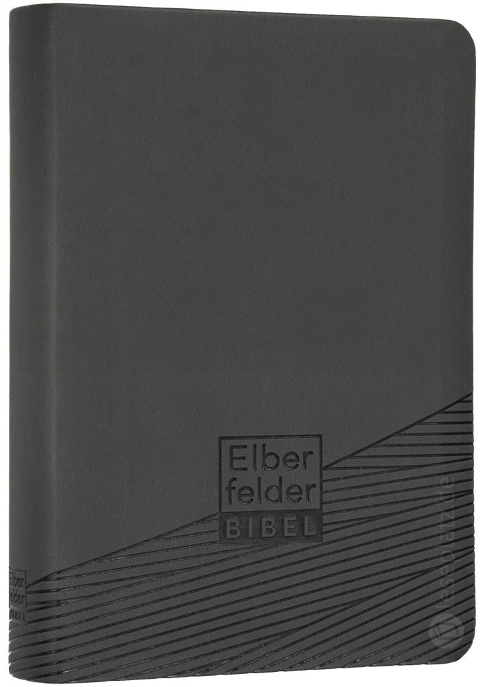 Elberfelder Bibel 2006 Taschenausgabe - Kunstleder grau