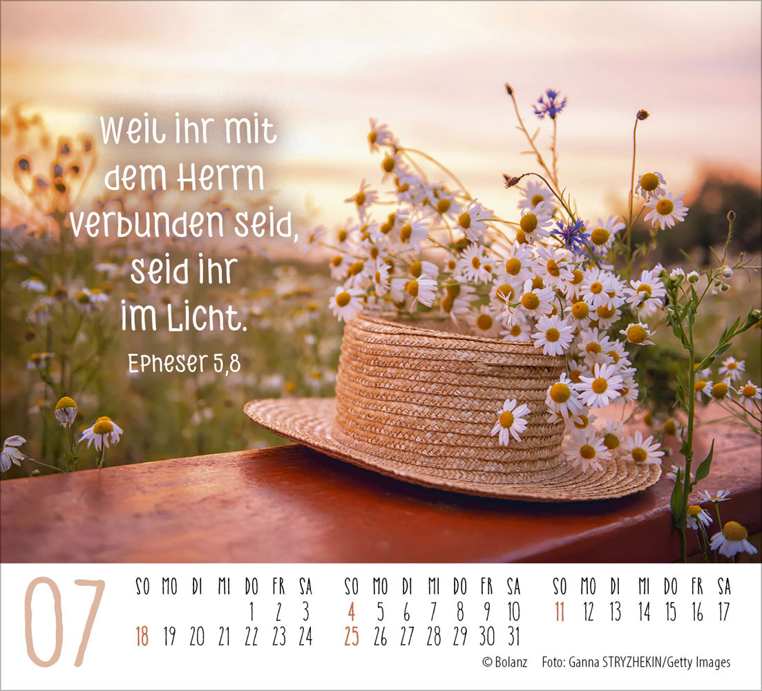 Atempause 2027 - Minikalender