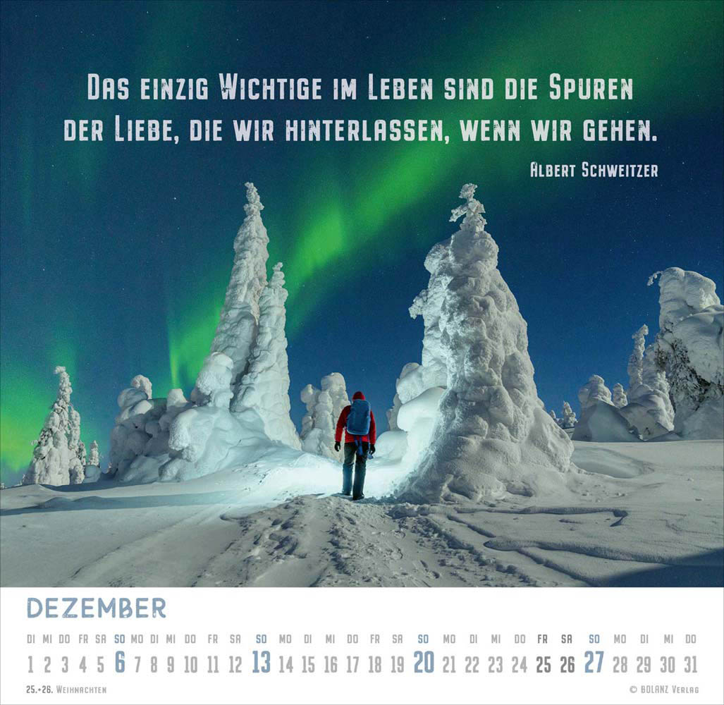 Freiheit 2026 - Tischkalender