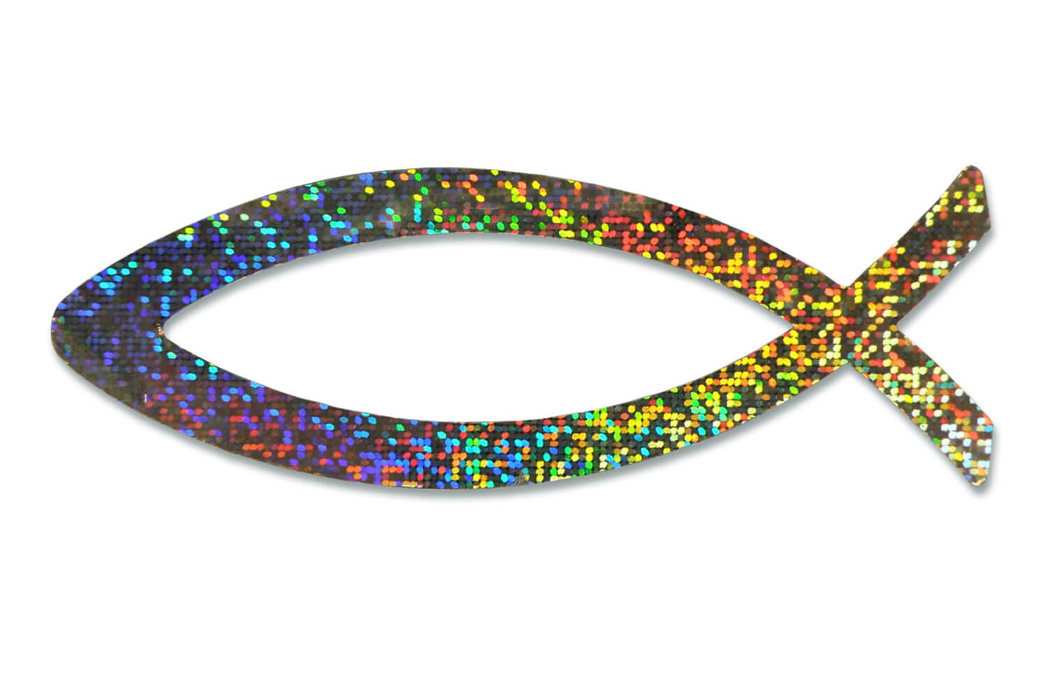 Aufkleber ''Fisch'' - Diamant