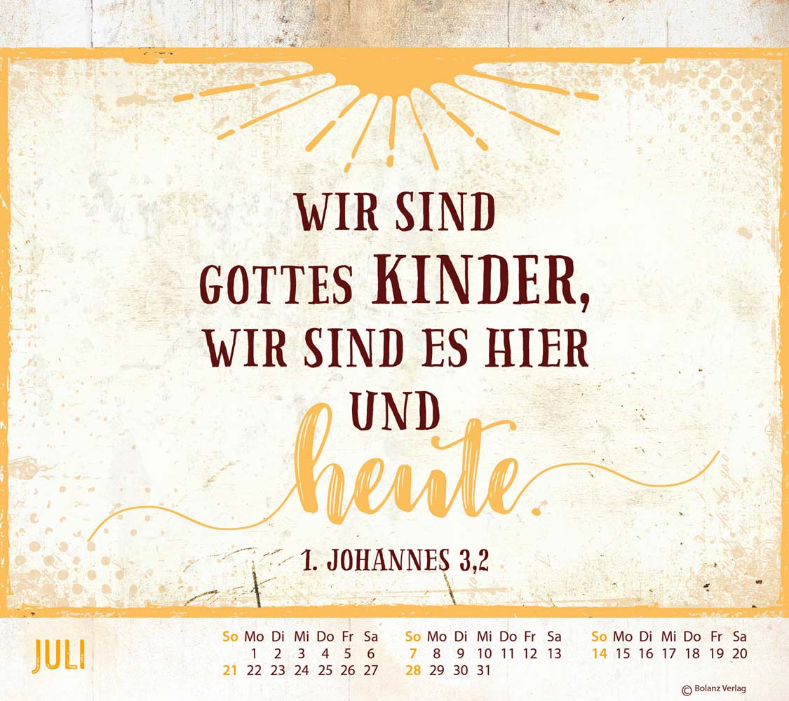 Starke Worte 2024 - Vintage - Tischkalender Starke Worte 2024 - Vintage - Tischkalender