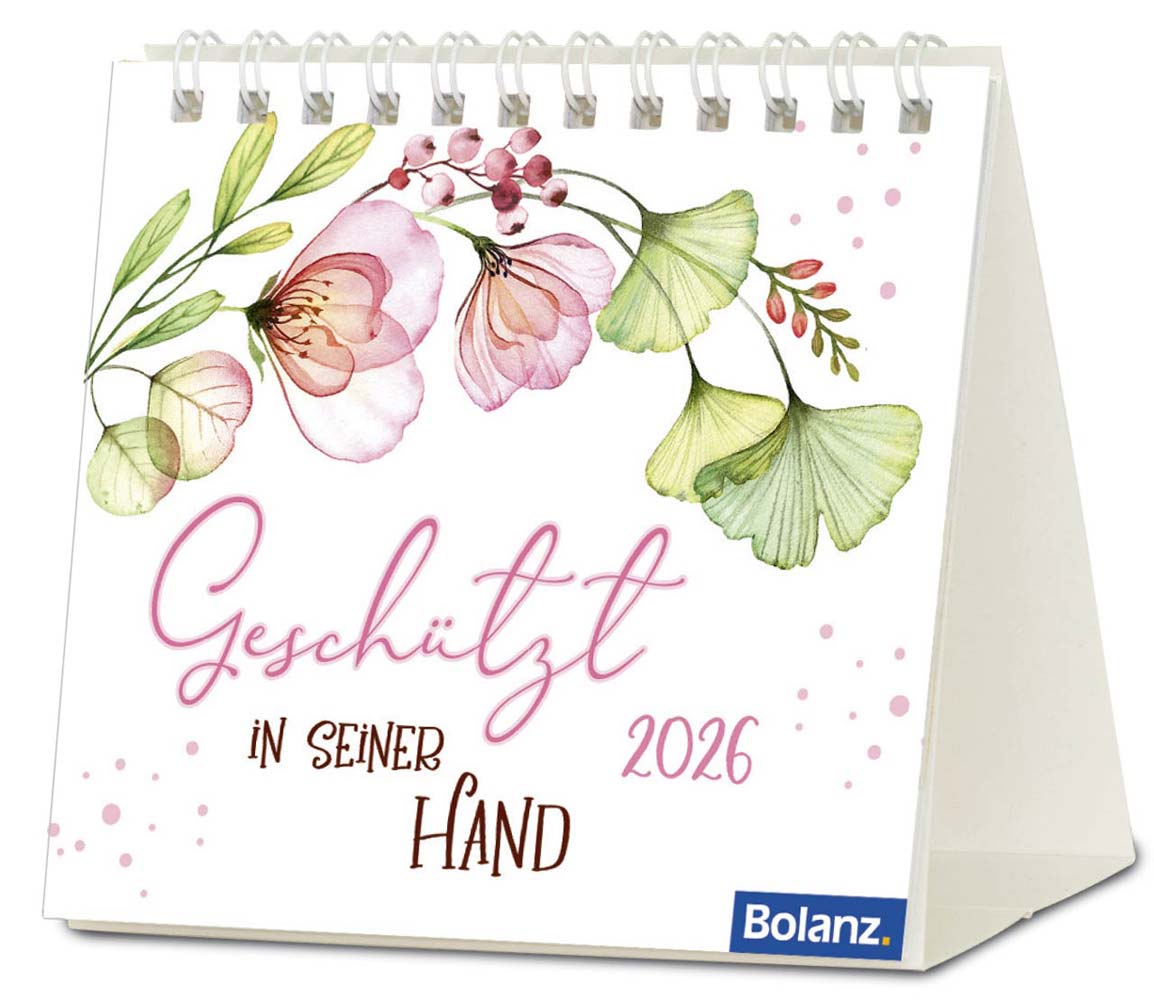 Geschützt in seiner Hand  2026 - Minikalender