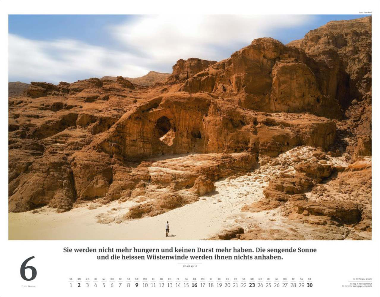 Israel 2024 - Wandkalender (Weiss) Israel 2024 - Wandkalender (Weiss)