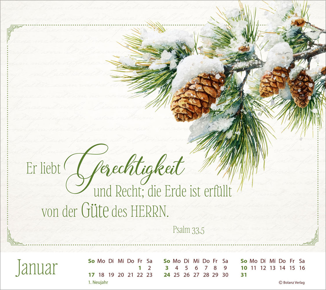 Wortpoesie 2027 - Tischkalender