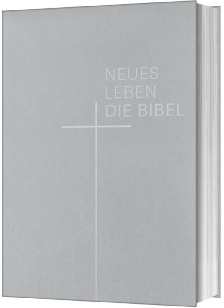 Neues Leben. Die Bibel - Taschenausgabe - Leder grau