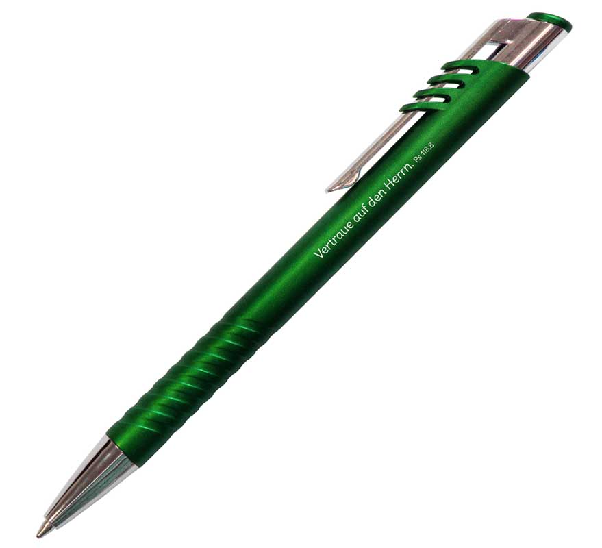 Kugelschreiber ''Elia'' - grün-metallic
