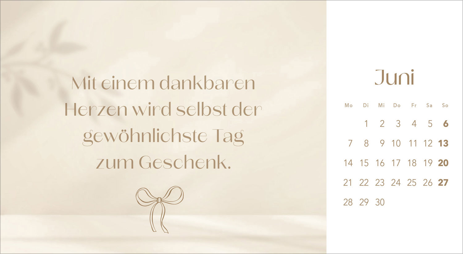 Leben in seiner Gegenwart 2027 - Postkartenkalender