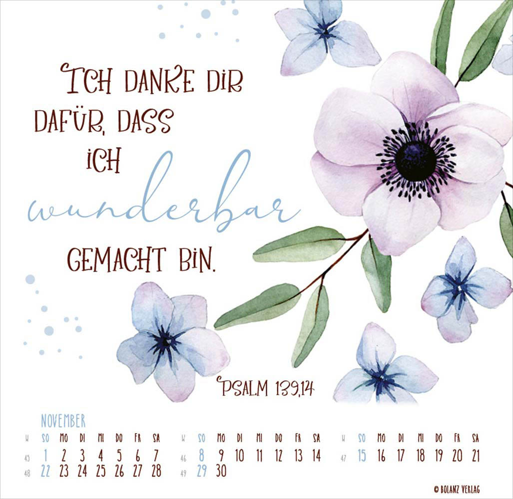 Getragen durch alle Zeiten 2026 - Tischkalender Getragen durch alle Zeiten 2026 - Tischkalender