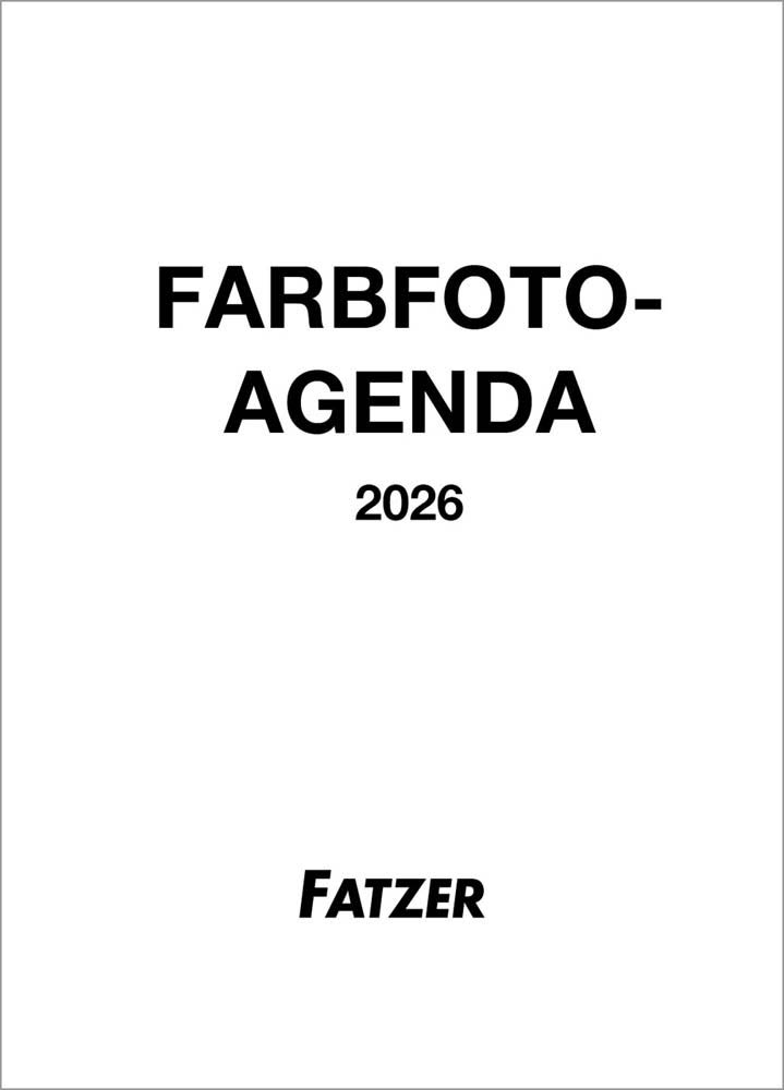 Farbfoto-Agenda 2026