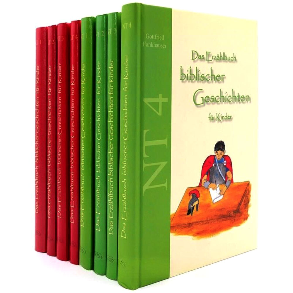 Das Erzählbuch biblischer Geschichten - Gesamtpaket AT+NT (8 Bände)
