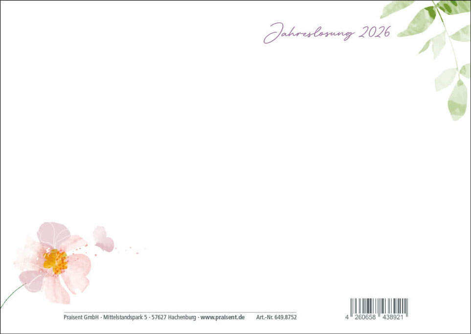 Postkarte "Jahreslosung 2026"