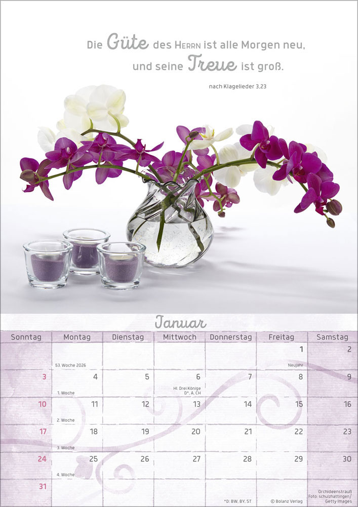 Momente der Freude 2027 - Wandkalender