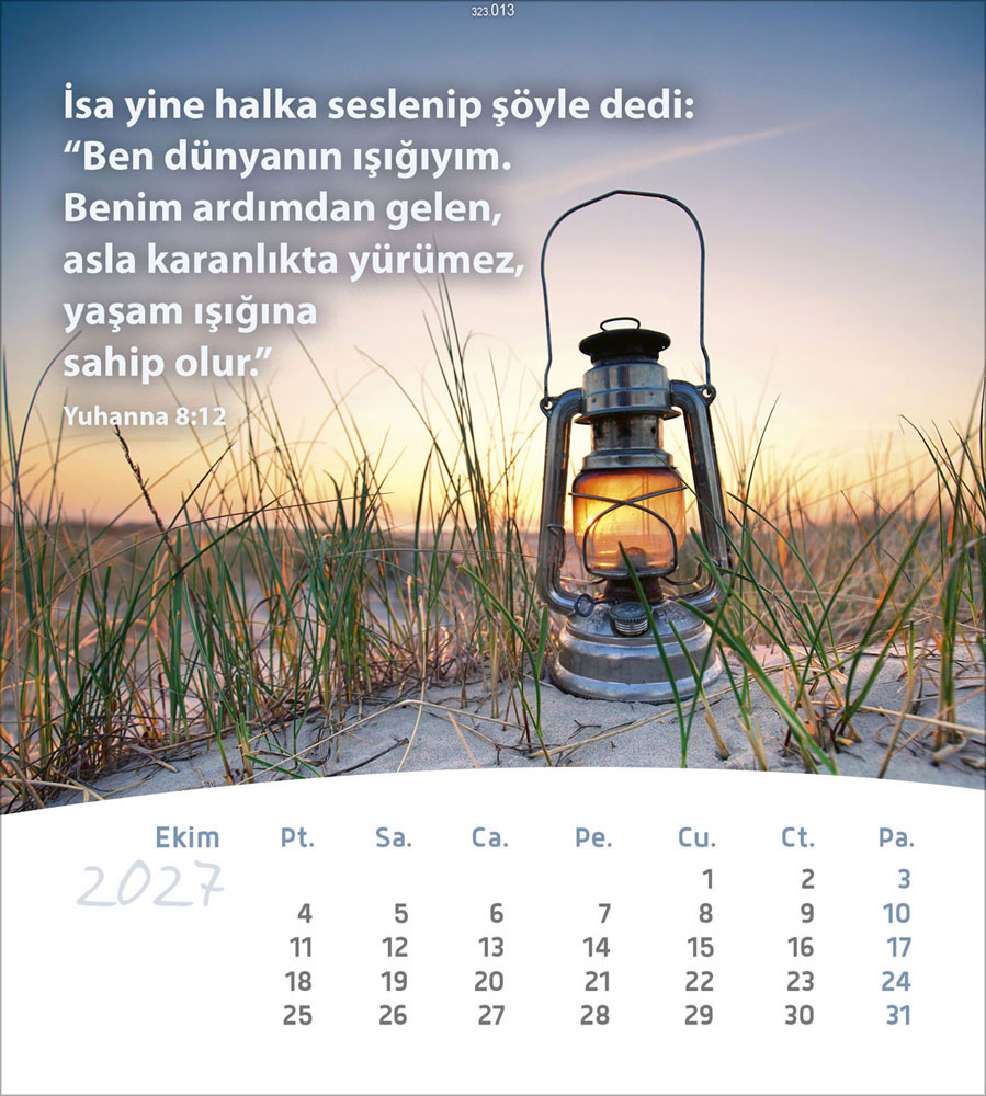 Leben für Dich 2027 - Verteilkalender (Türkisch)