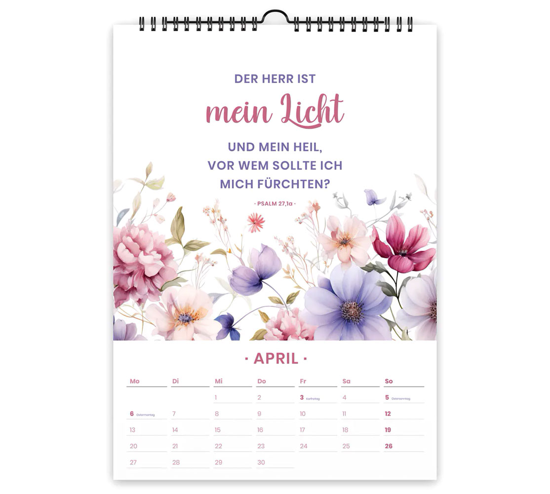 Die Psalmen - Wandkalender 2027