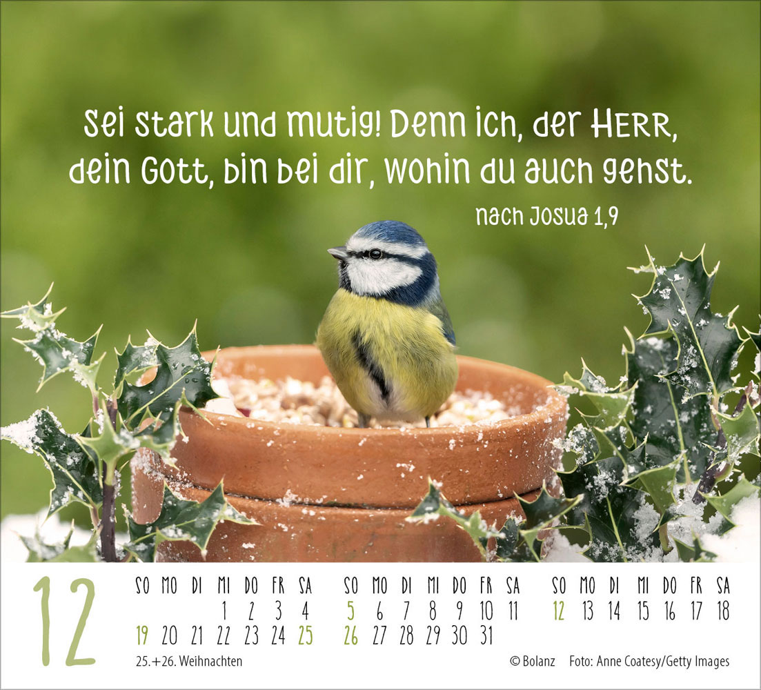 Begegnungen 2027 - Minikalender