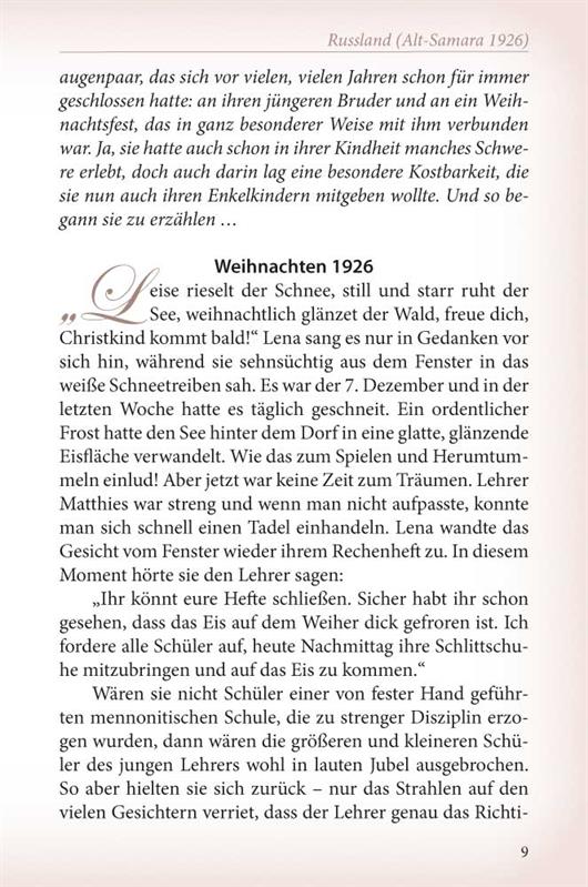 Weihnachten in der Erdhütte