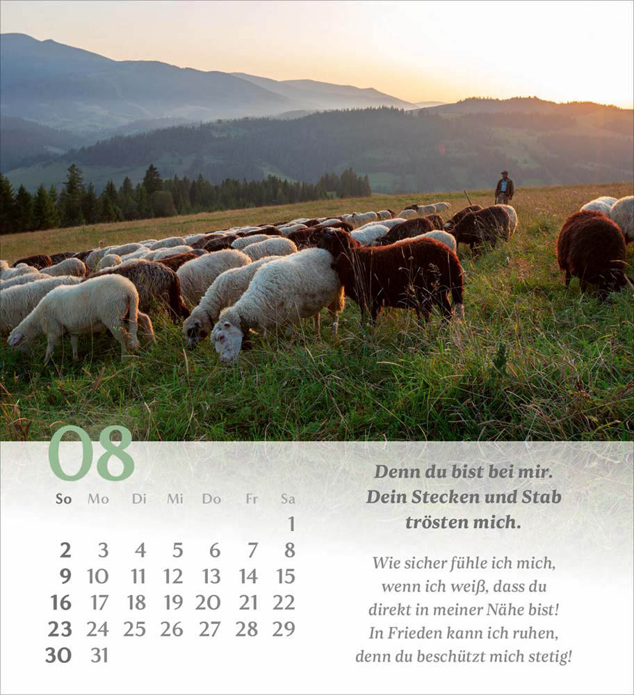 Psalm 23 - Tischkalender 2026