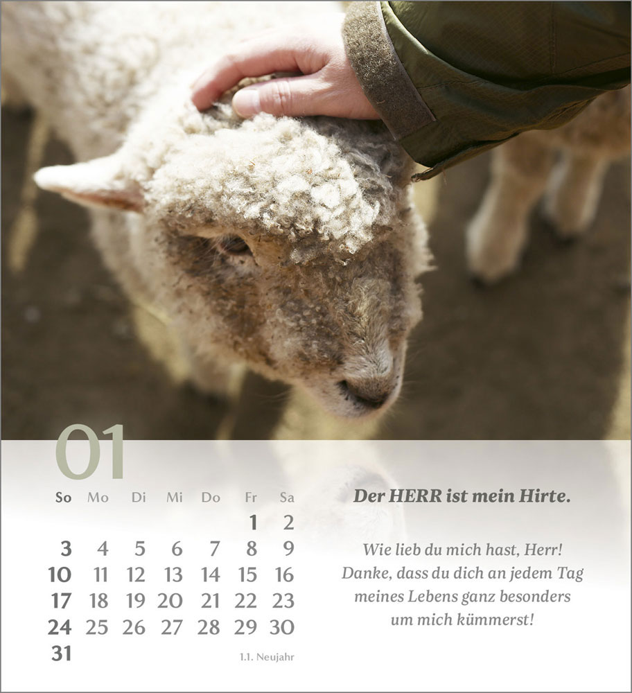 Psalm 23 - Tischkalender 2027