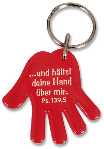 Schlüsselanhänger "Hand"
