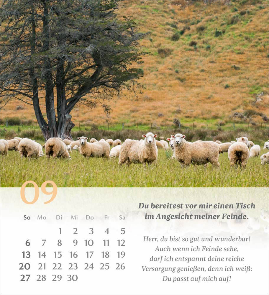 Psalm 23 - Tischkalender 2026