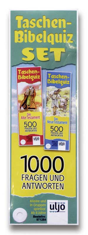 Taschen-Bibelquiz-Set "Altes und Neues Testament"