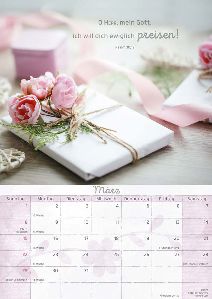 Momente der Freude 2026 - Wandkalender