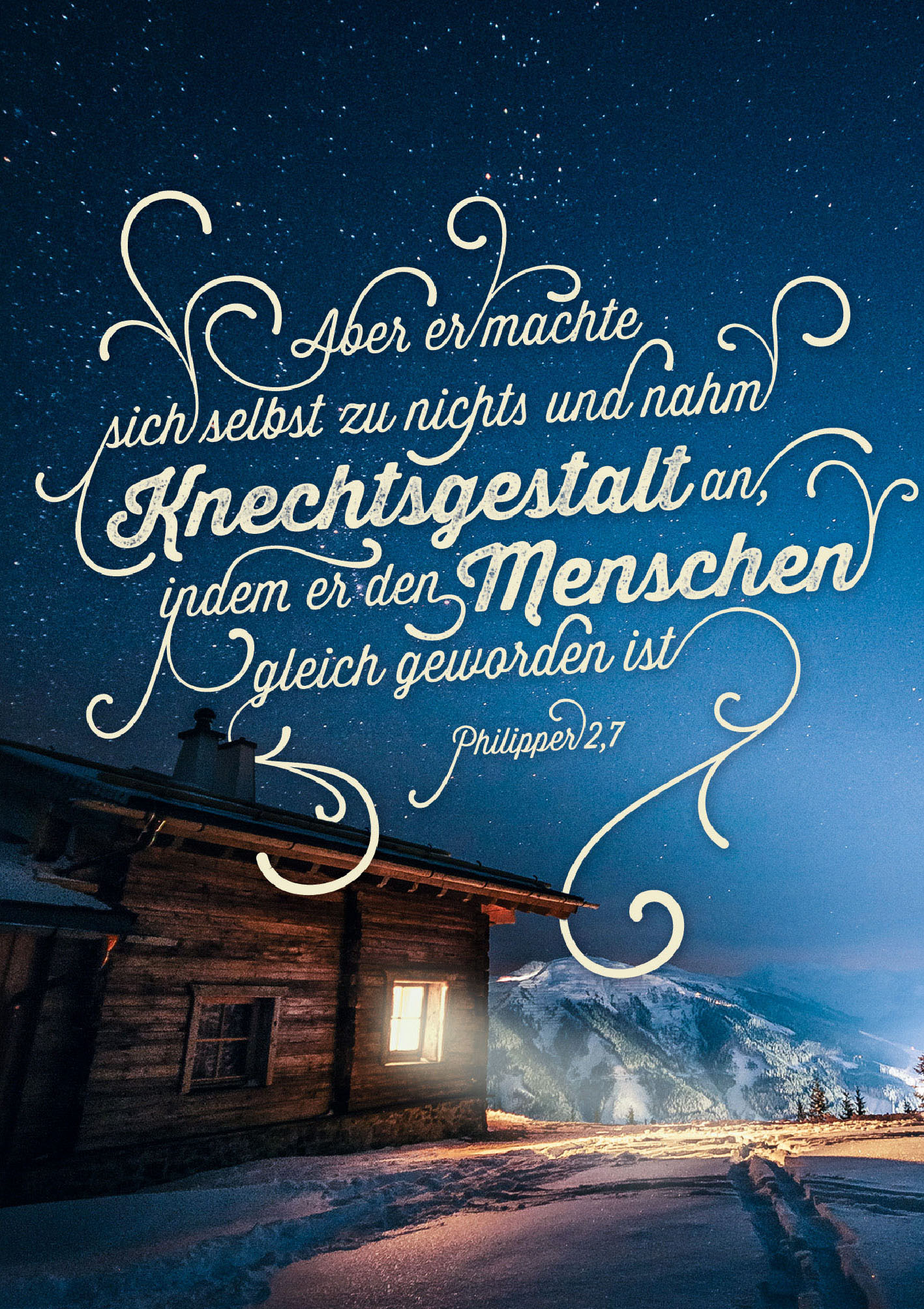 336174-Faltkarte-Weihnachten581057751996c Faltkarte "Aber er machte sich selbst zu nichts ..."