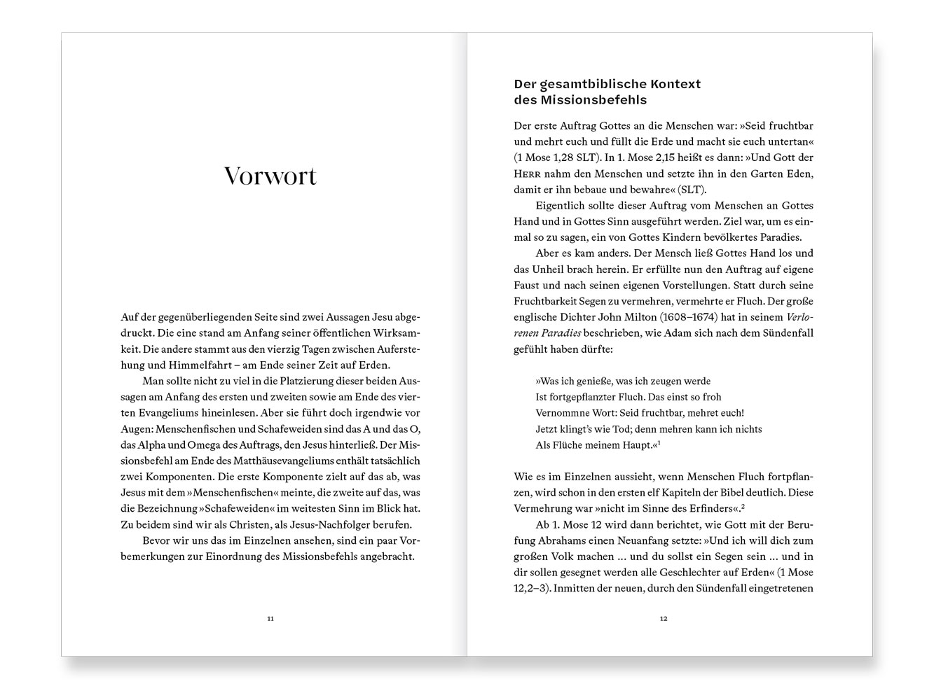 Menschenfischen & Schafeweiden