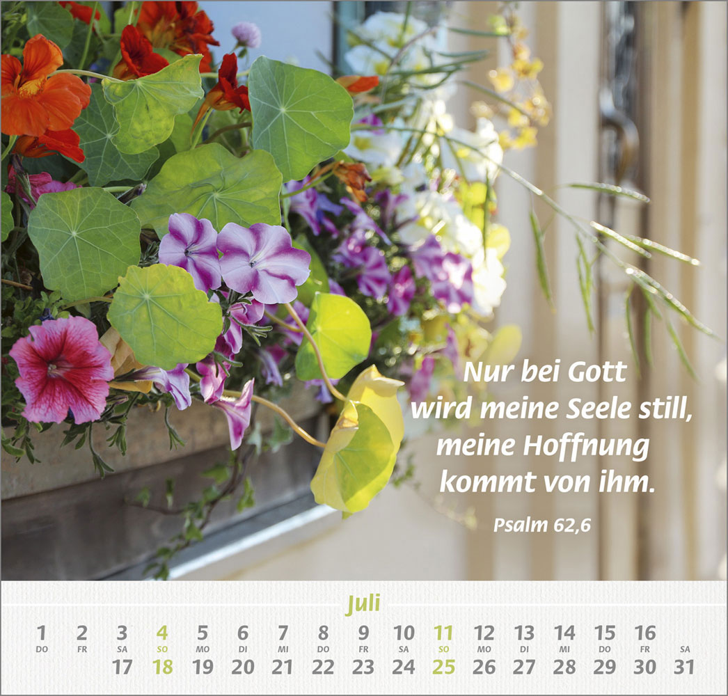 Denn du bist bei mir 2027 - Grossdruck-Kalender