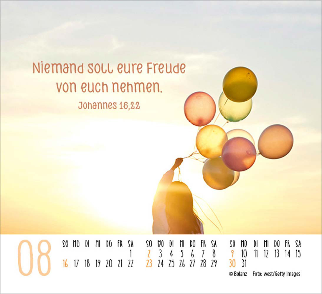 Atempause 2026 - Minikalender