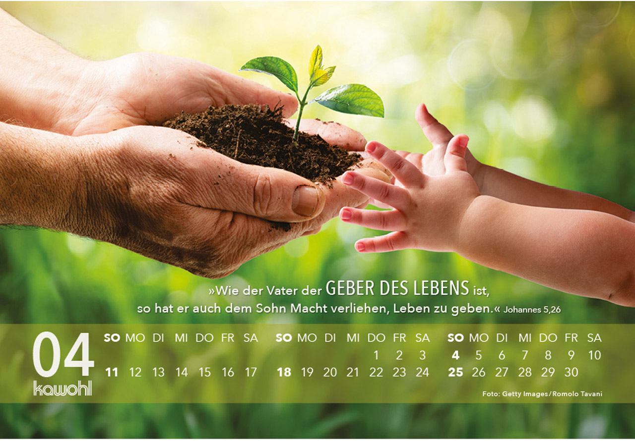 Jesus Zitate 2027 - Aufstellkalender