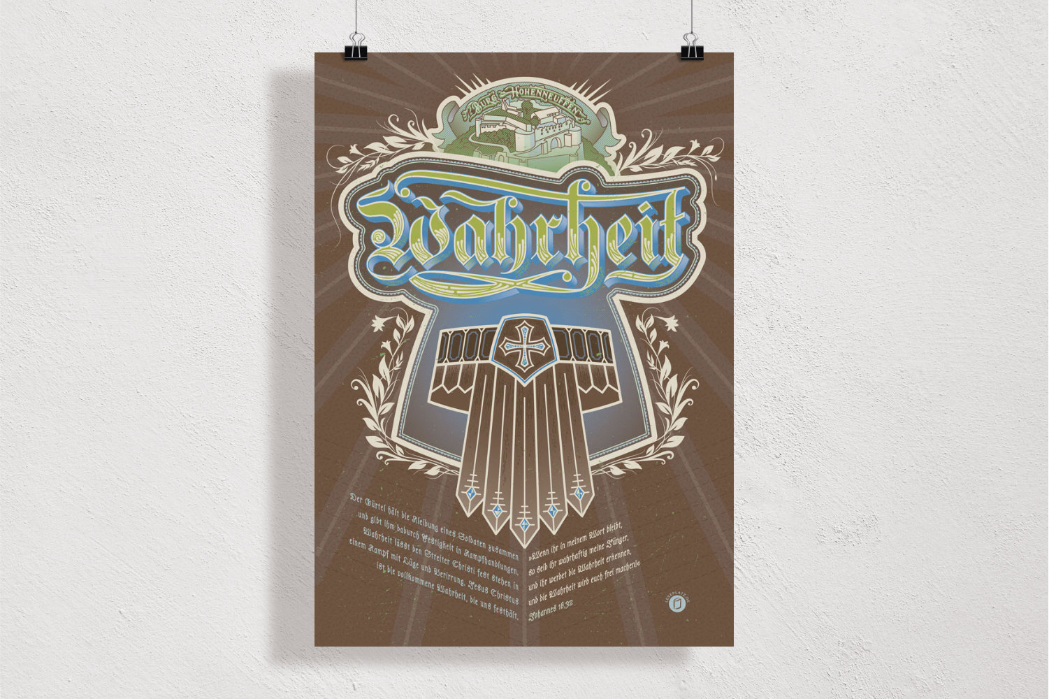 Poster "Gürtel der Wahrheit"