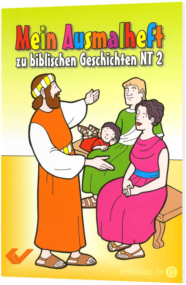 Mein Ausmalheft zu biblischen Geschichten - NT 2