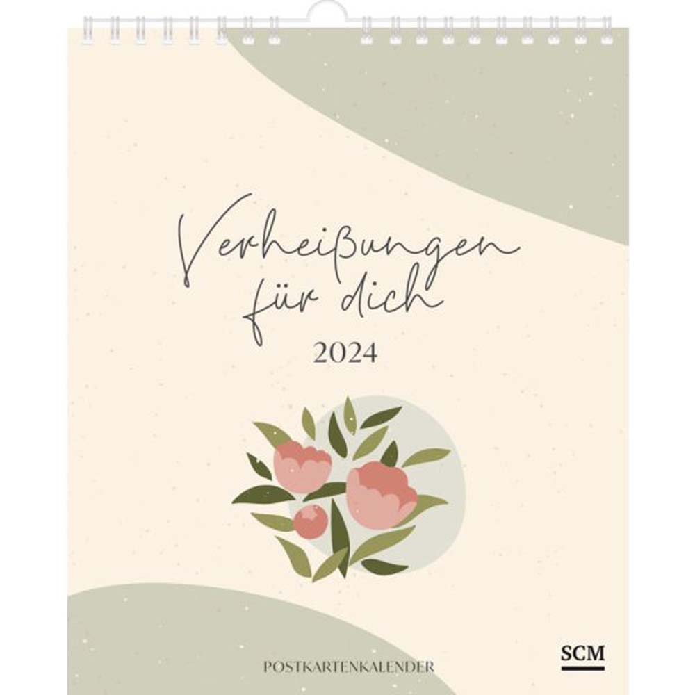 Verheißungen für dich 2024 - Postkartenkalender 