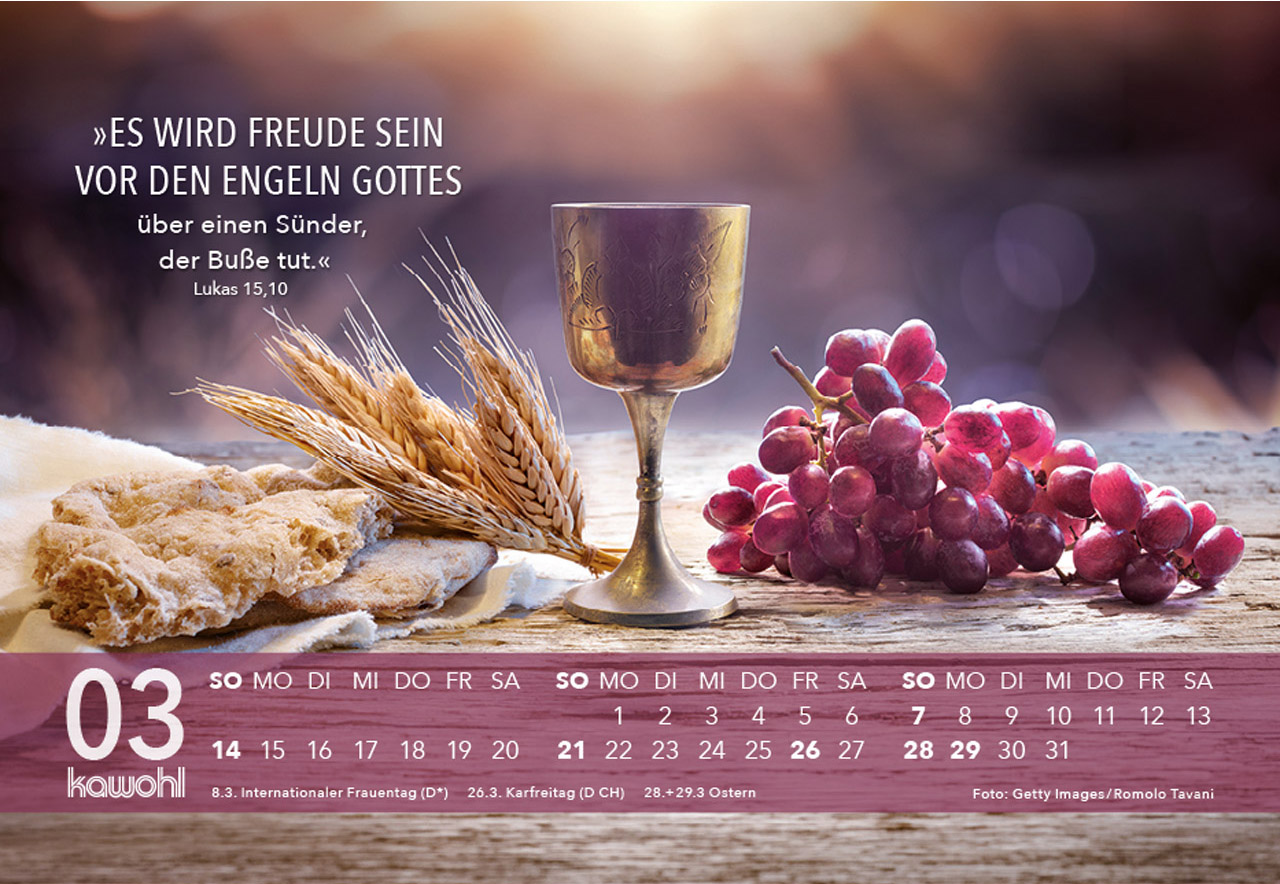 Jesus Zitate 2027 - Aufstellkalender