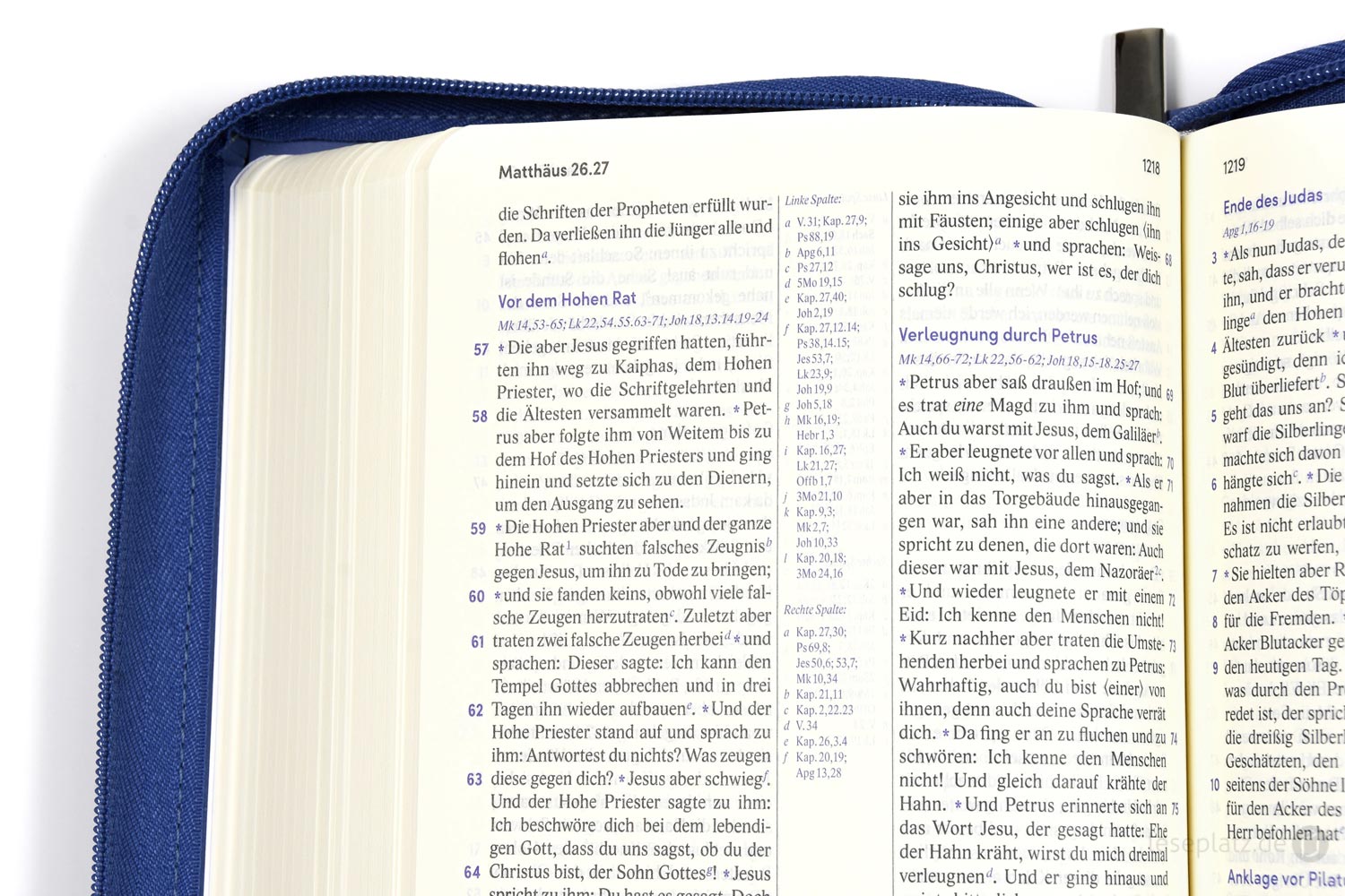 Elberfelder Bibel 2006 Standardausgabe - Kunstleder / Reißverschluss
