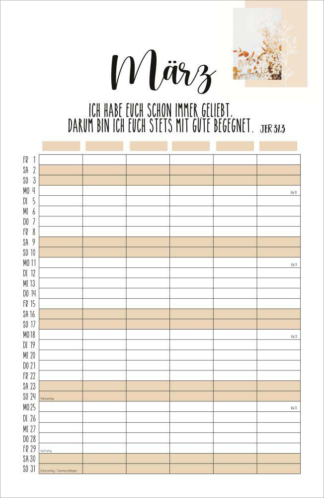 Familienkalender 2024 Familienkalender 2024