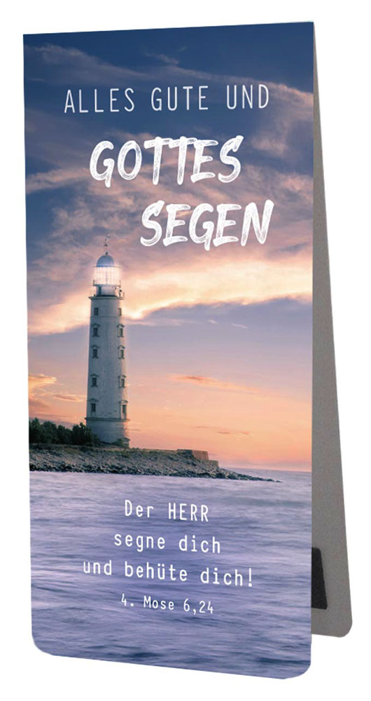 Magnetlesezeichen "Leuchtturm"