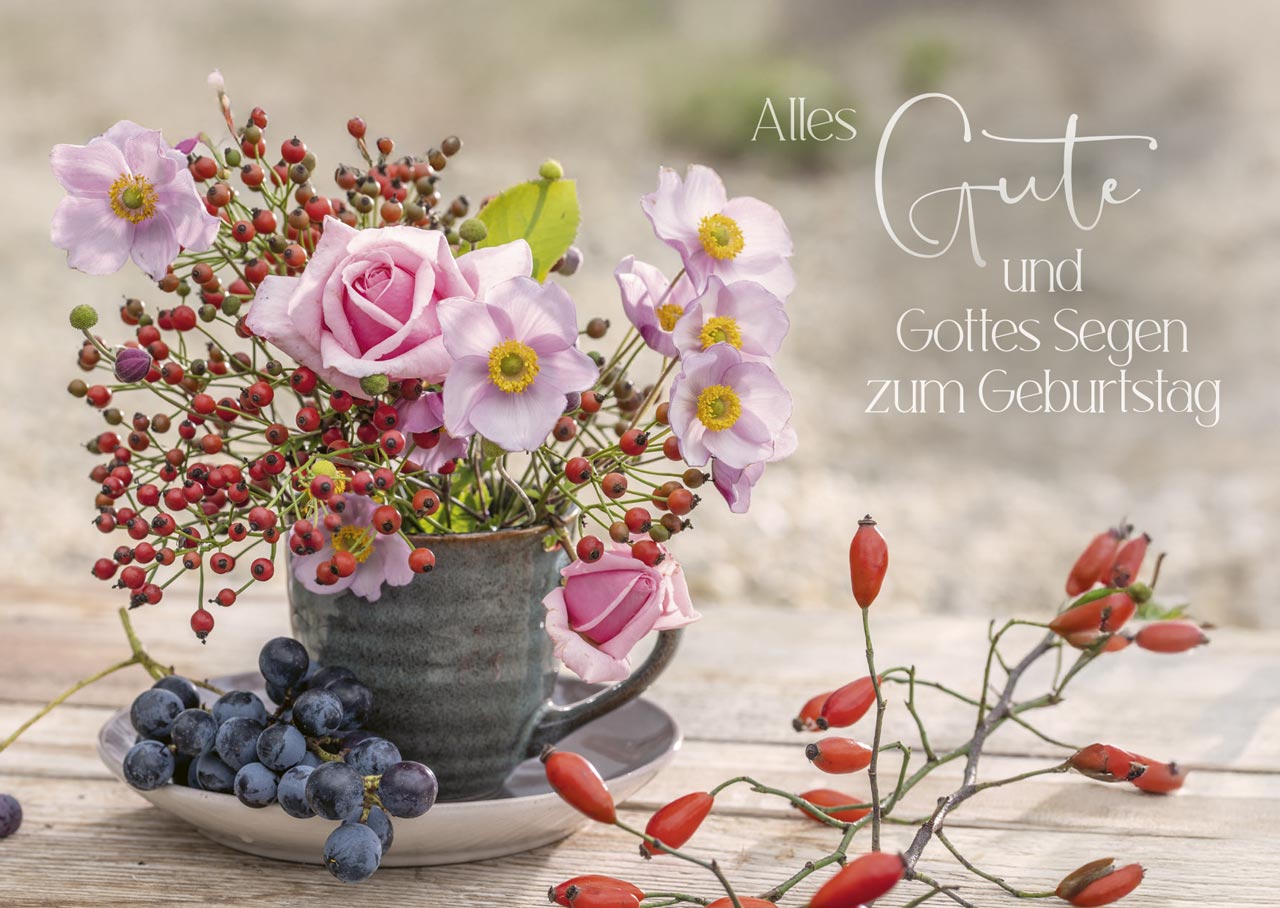 Postkartenbox "Wir feiern im Garten"