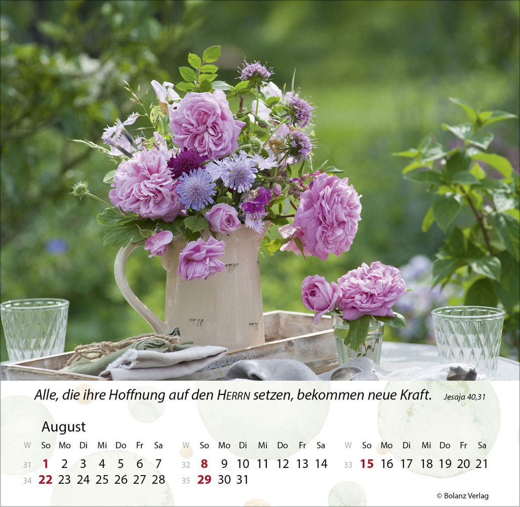 Gärten 2027 - Tischkalender