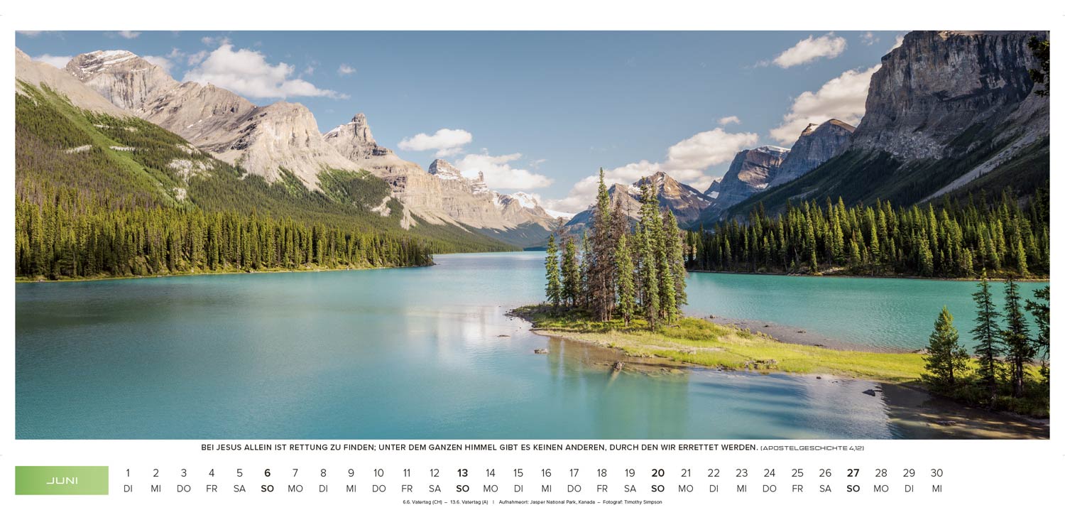 Life-is-more Panoramakalender XL 2027